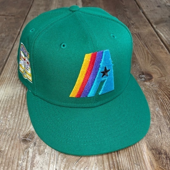 New Era 59Fifty Houston Astros 50th Anniversary Green Fitted Hat 
Men's 7 1/2 - Picture 1 of 8
